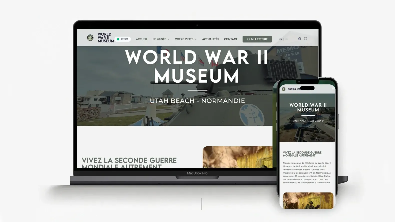 Réalisation Studio Lenuaj - World War II Museum